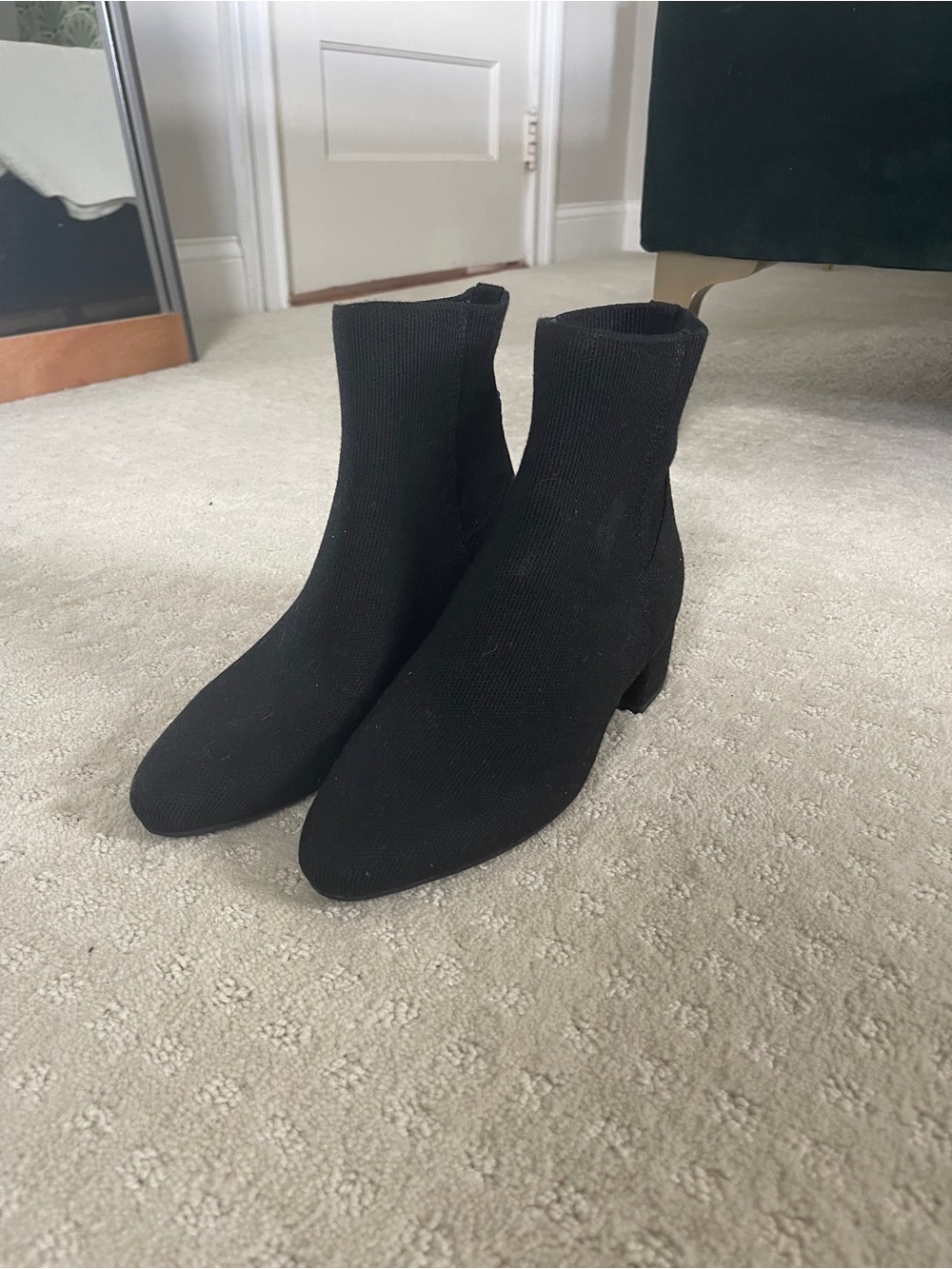 Rothy’s The Classic Boot — Black Women's Ankle Boot - Picture 4 of 5